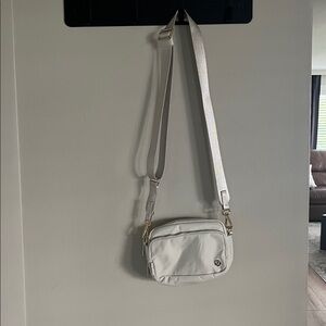 Lululemon Athletica Cream Crossbody Bag